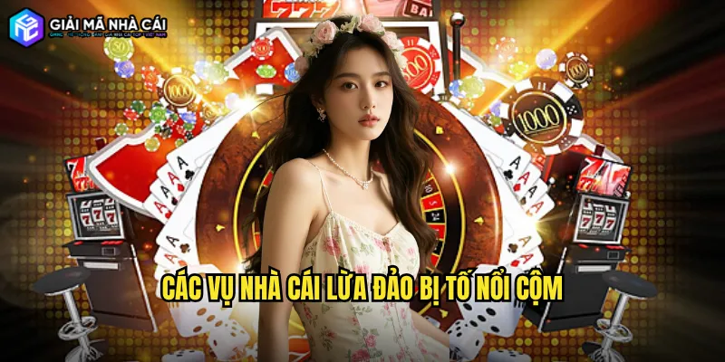 Các vụ Nhà cái lừa đảo bị tố nổi cộm